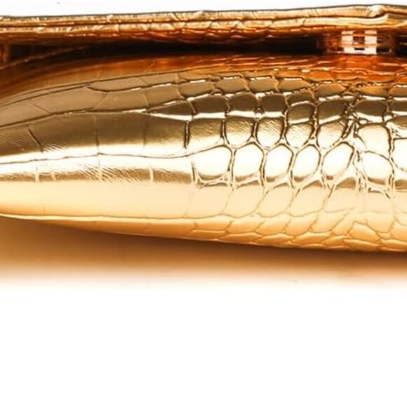 Gold Envelope Handbag for Elegant Nights - Lightweight & Practical Evening Use - Picture 8 of 8